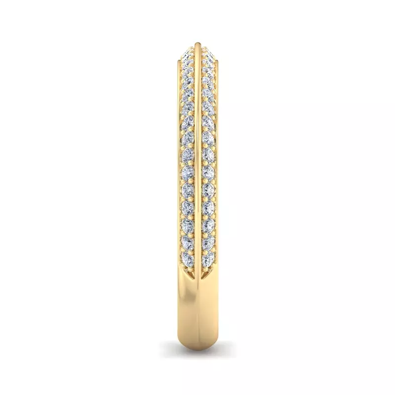 18K Yellow Gold Raya Pave Band