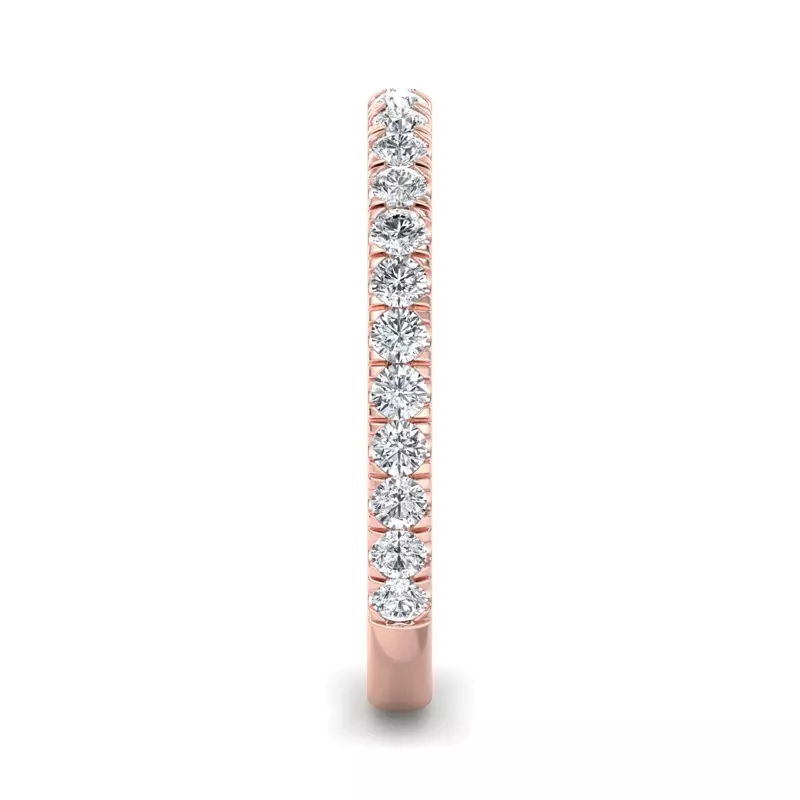 14K Rose Gold Elliot Pave Band