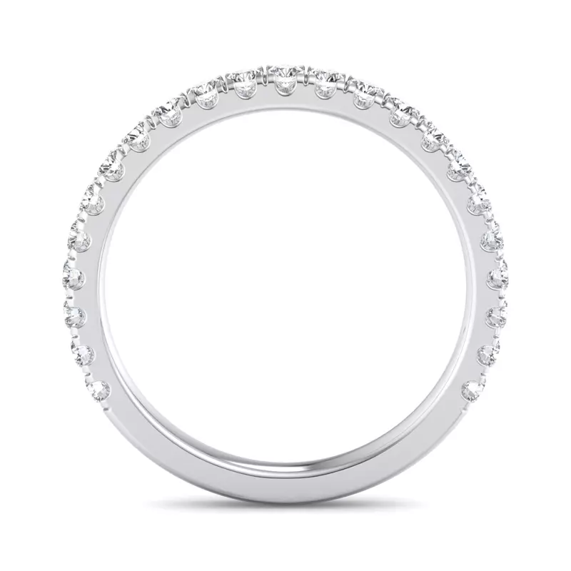Platinum Elliot Pave Band