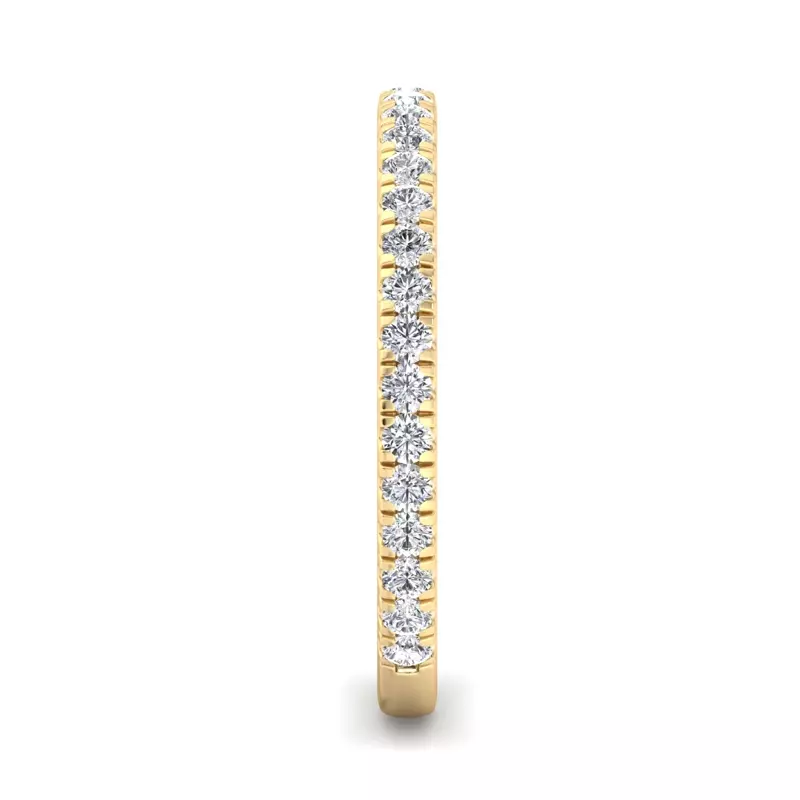14K Yellow Gold Elora Pavé Band