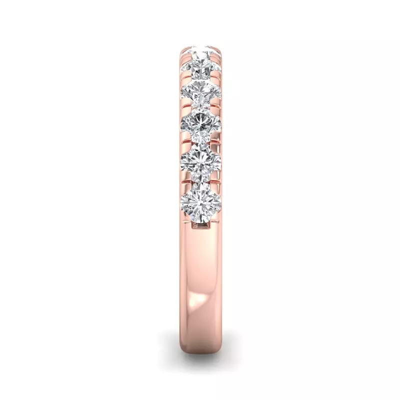 14K Rose Gold Antonella Pavé Band