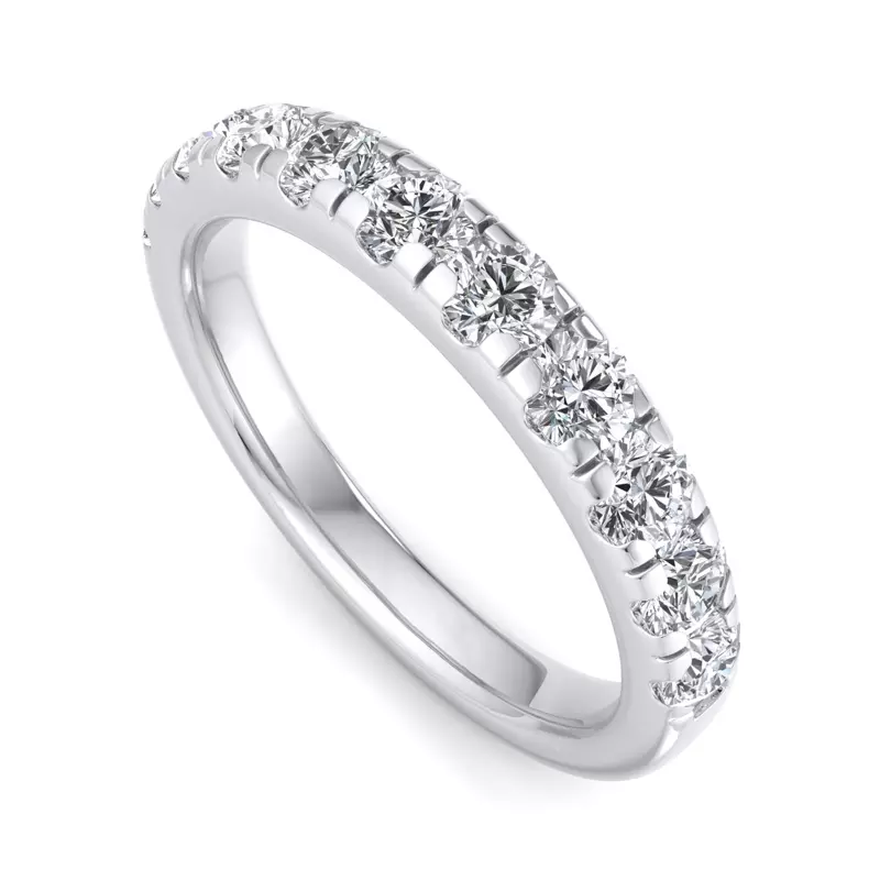 Platinum Antonella Pavé Band