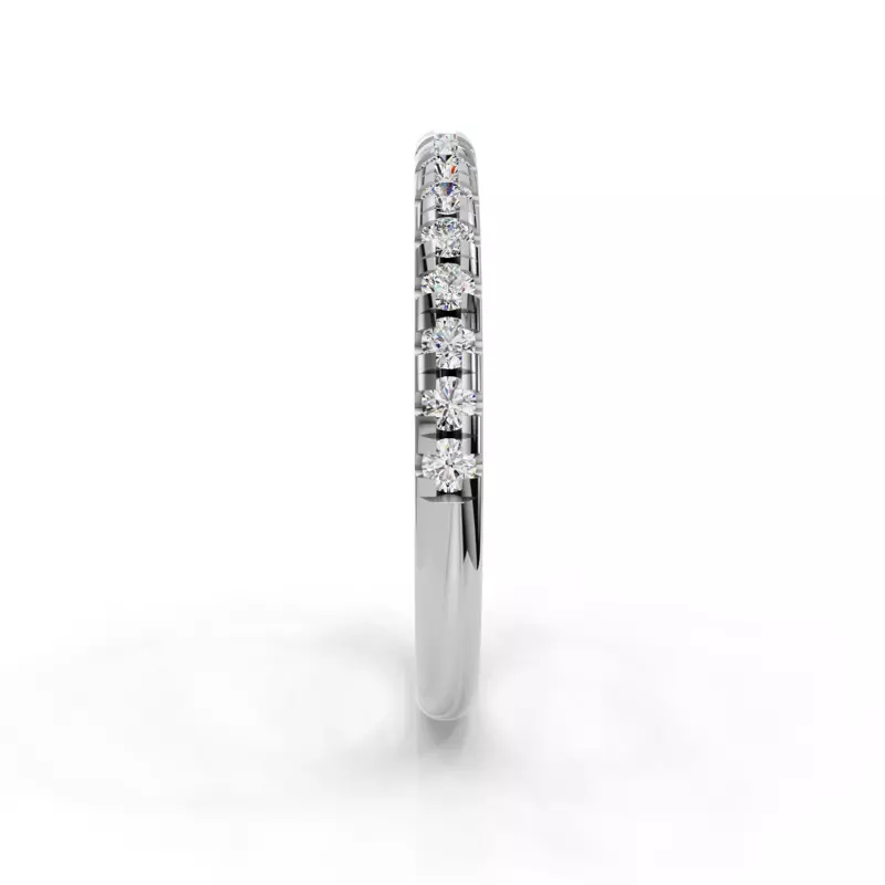 14K White Gold Itzel Pavé Band