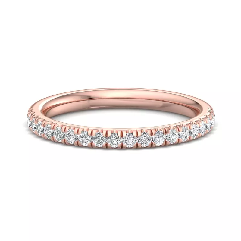 14K Rose Gold Miranda Pavé Band