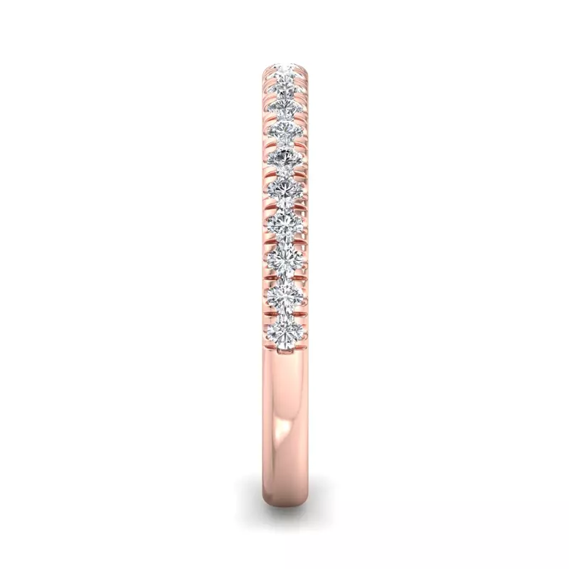 14K Rose Gold Miranda Pavé Band
