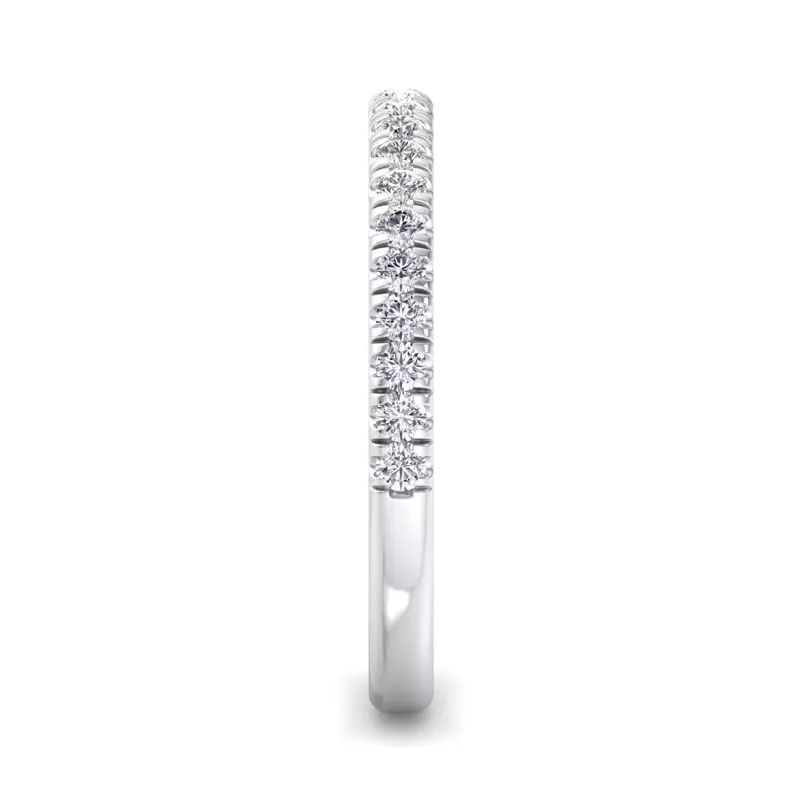 14K White Gold Miranda Pavé Band