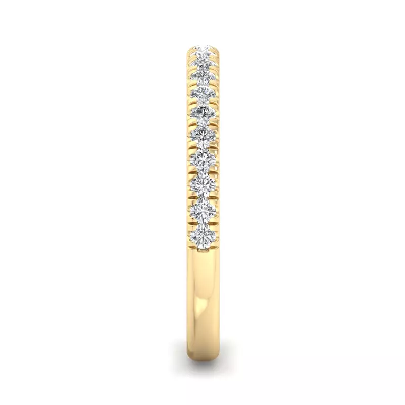 14K Yellow Gold Miranda Pavé Band