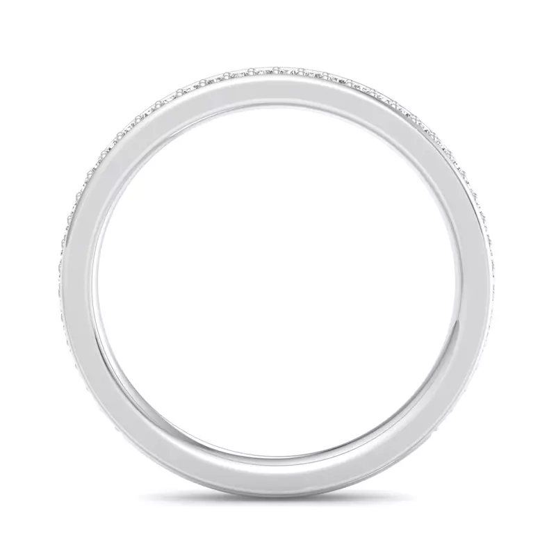 Platinum Kensley Pavé Band