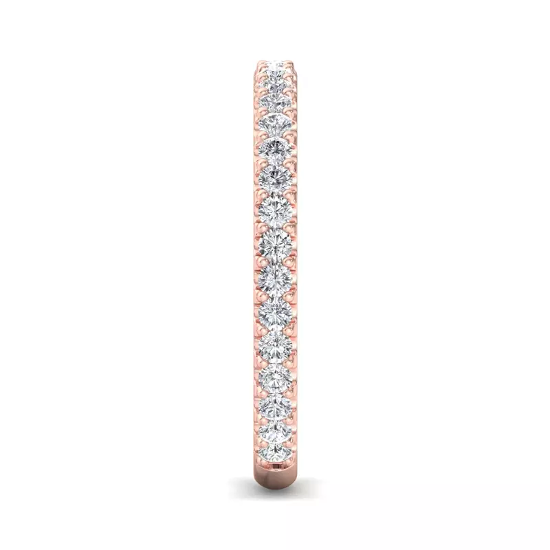 14K Rose Gold Beatrice Pavé Band