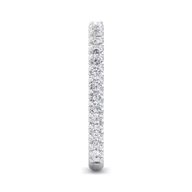 18K White Gold Beatrice Pavé Band