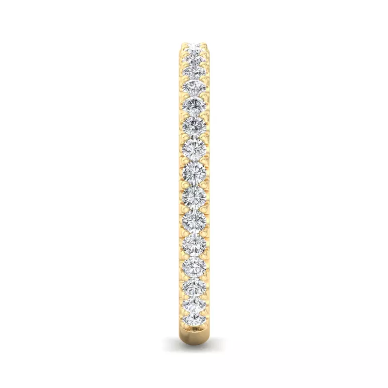 18K Yellow Gold Beatrice Pavé Band