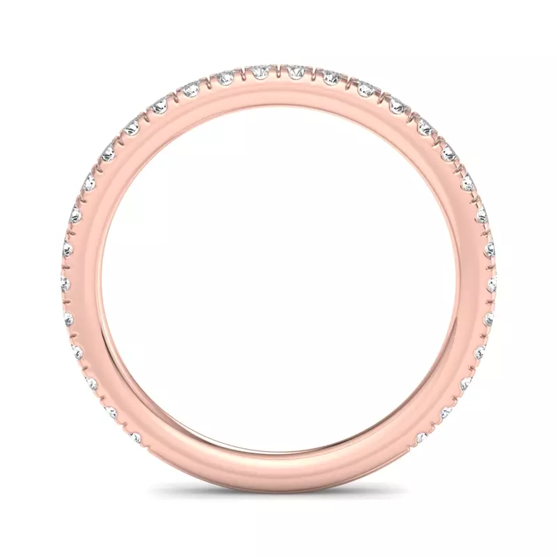 14K Rose Gold Journi Pavé Band