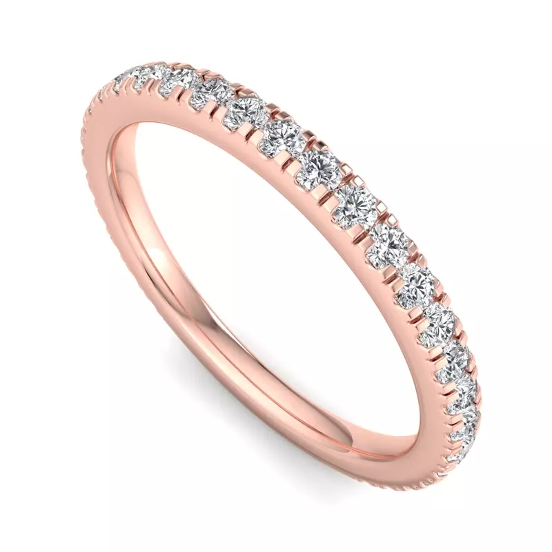 14K Rose Gold Journi Pavé Band