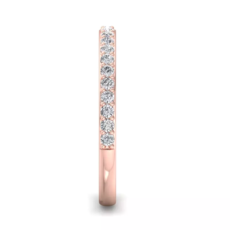 14K Rose Gold Yaretzi Pavé Band