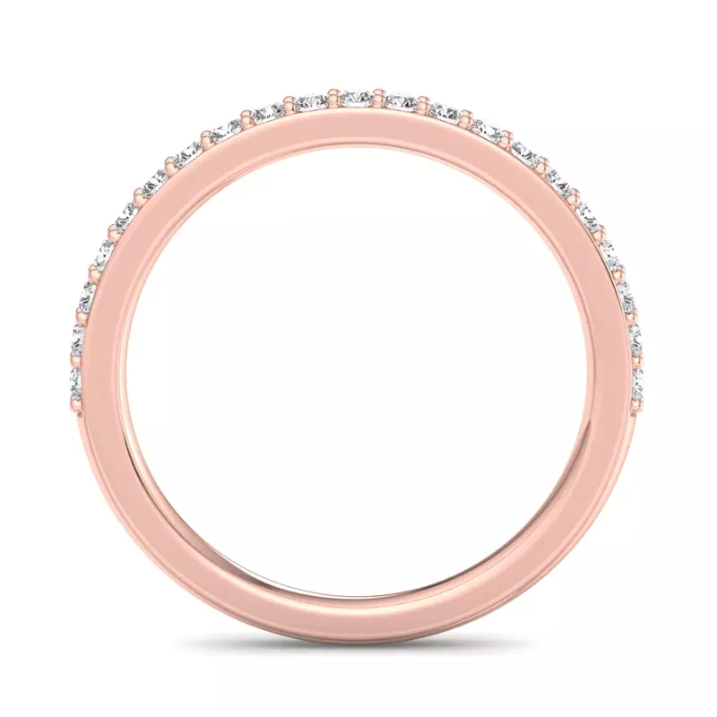 14K Rose Gold Yaretzi Pavé Band