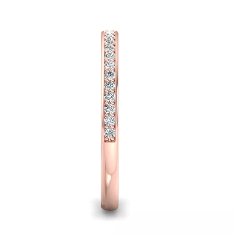 14K Rose Gold Meredith Pavé Band