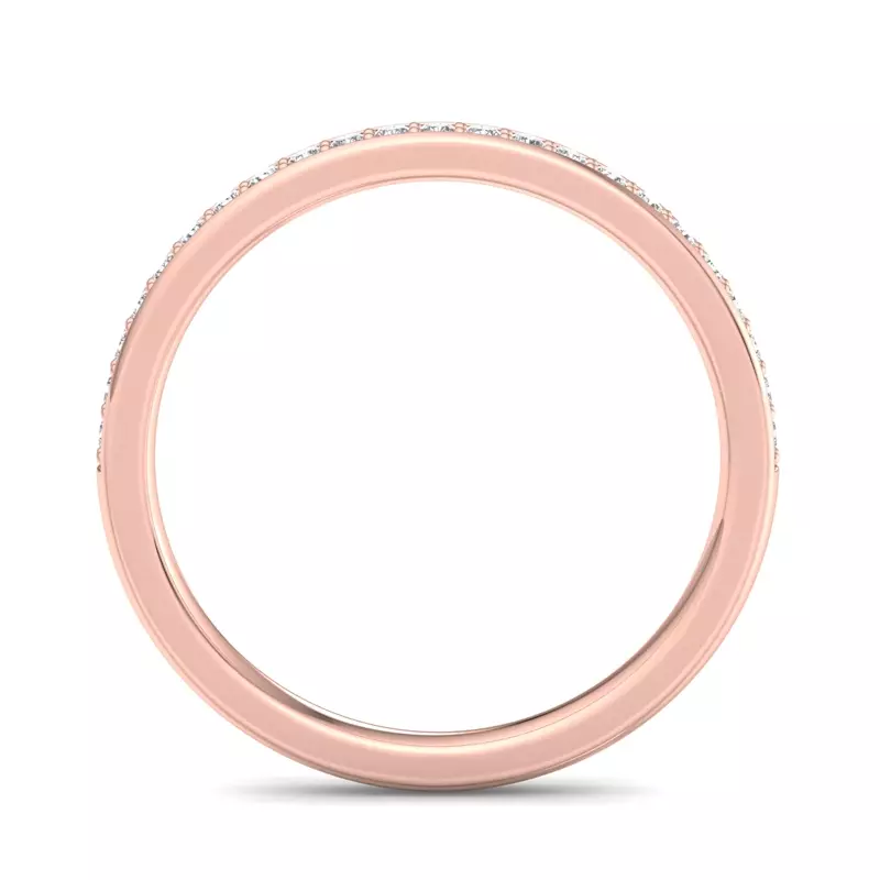 14K Rose Gold Meredith Pavé Band