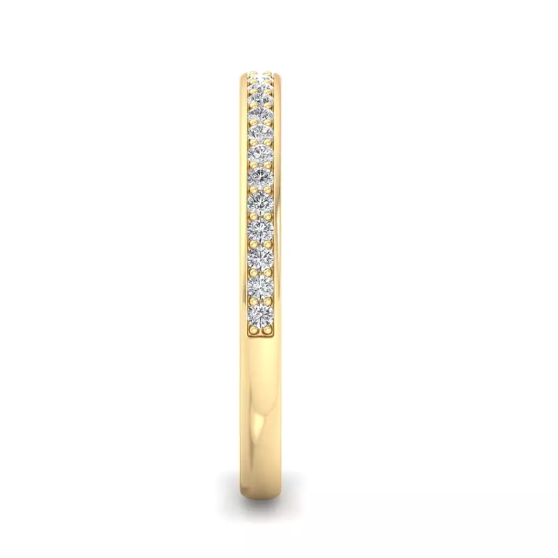 14K Yellow Gold Meredith Pavé Band