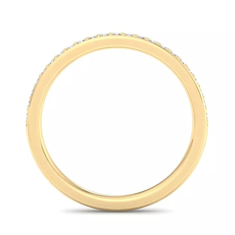 14K Yellow Gold Meredith Pavé Band