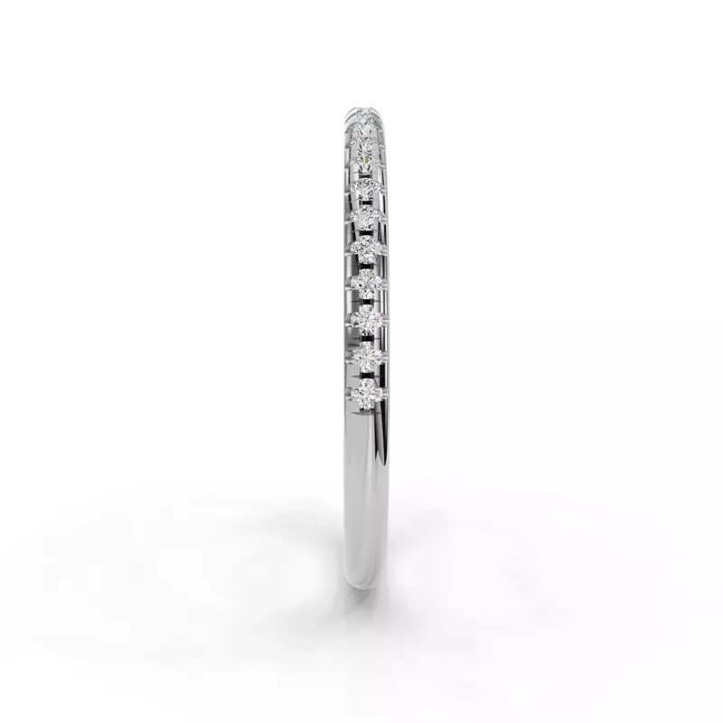 14K White Gold Oaklyn Pavé Band