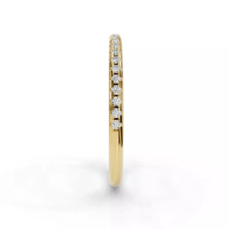 14K Yellow Gold Oaklyn Pavé Band