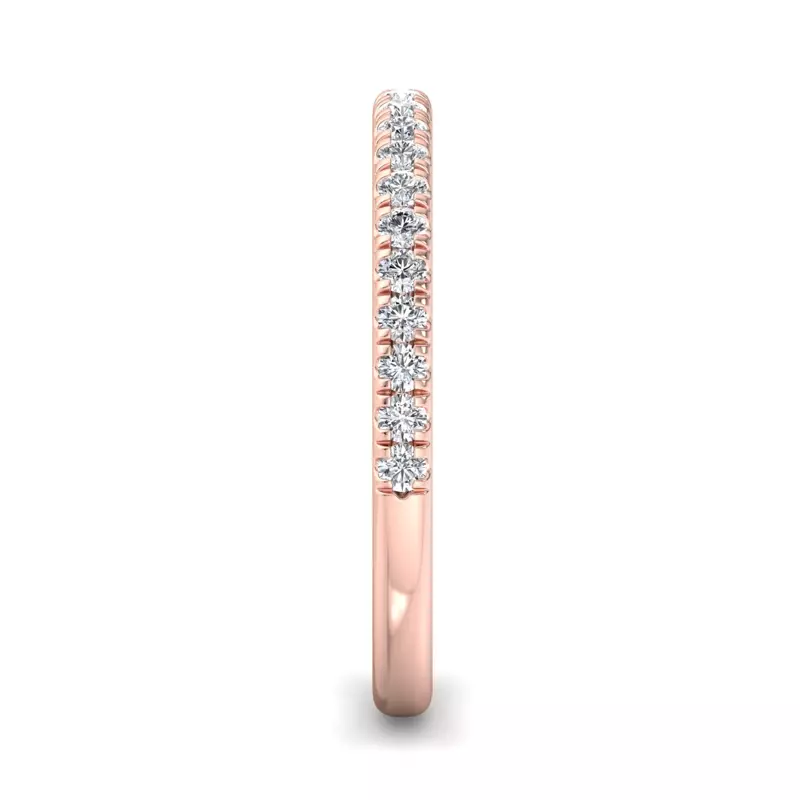 14K Rose Gold Nia Pavé Band