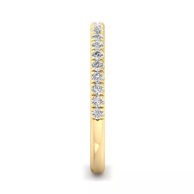 14K Yellow Gold Nia Pavé Band
