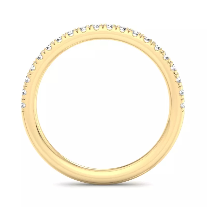 14K Yellow Gold Nia Pavé Band
