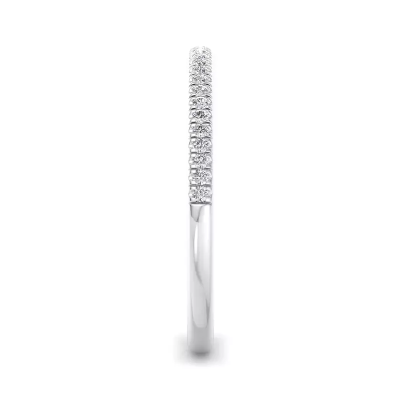 14K White Gold Kyla Pave Band