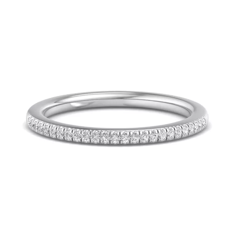 14K White Gold Kyla Pave Band