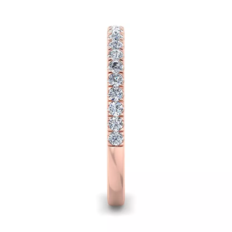 14K Rose Gold Kora Pave Band