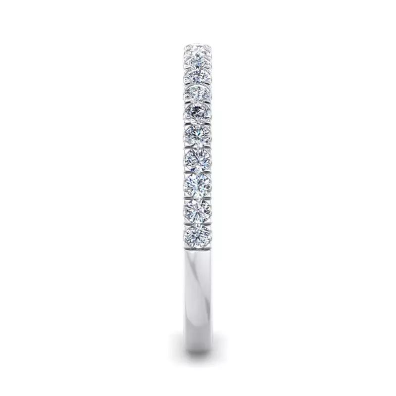 18K White Gold Kora Pave Band