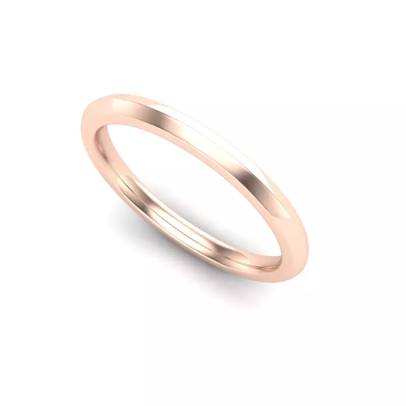 14K Rose Gold Josephine Band