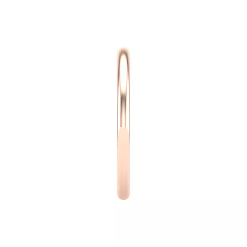 14K Rose Gold Emery Band