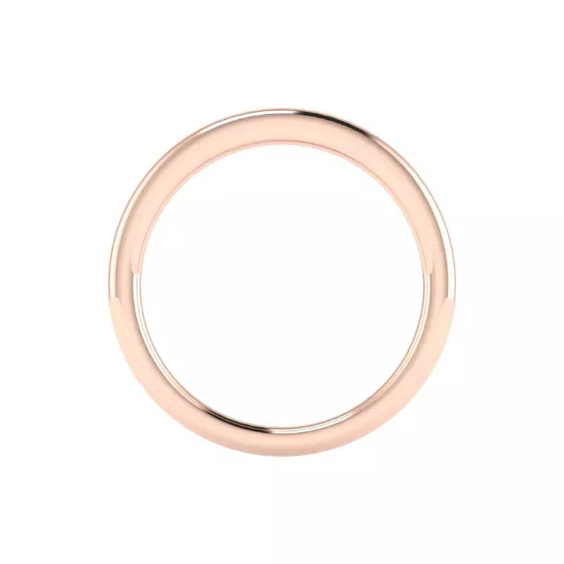 14K Rose Gold Emery Band
