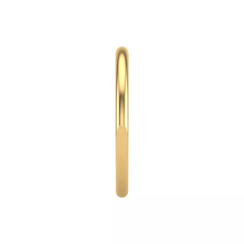 14K Yellow Gold Emery Band