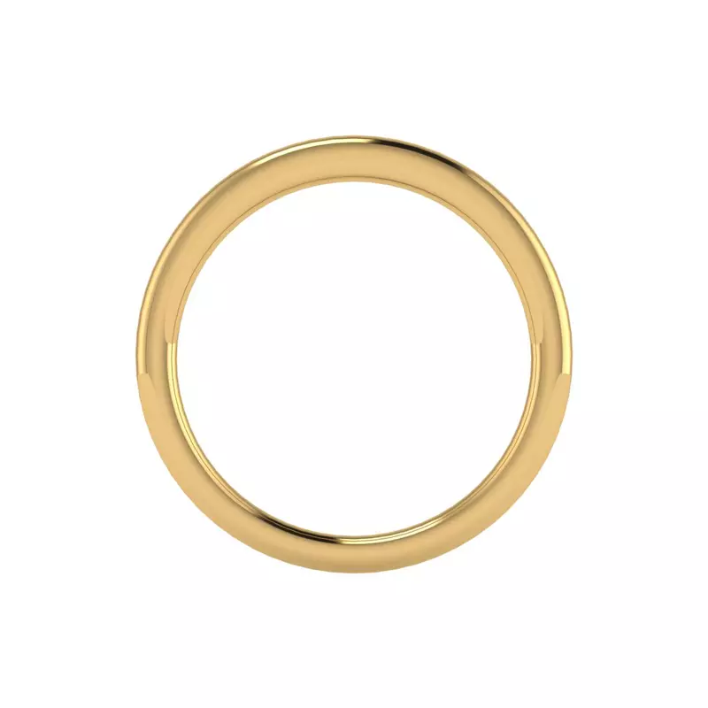 14K Yellow Gold Emery Band