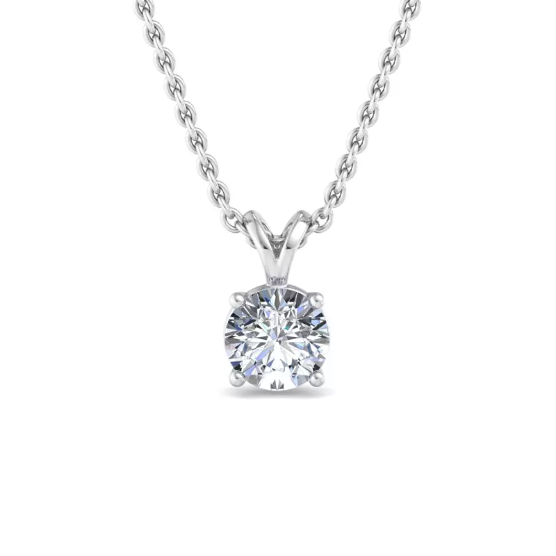 Platinum Classic Split Bail Pendant