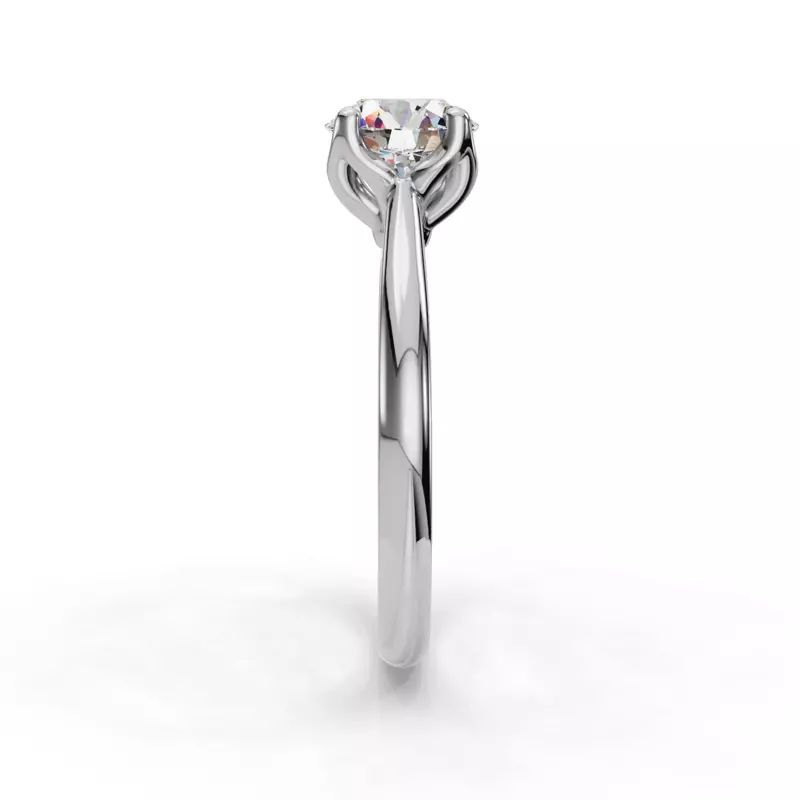 Platinum Vivian Solitaire Engagement Ring