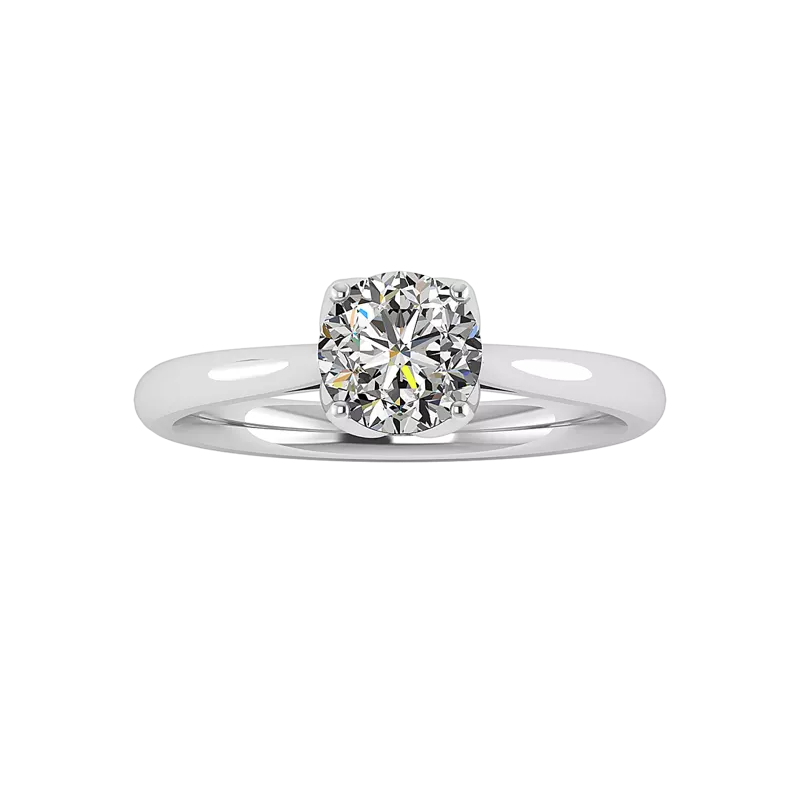 Platinum Vivian Solitaire Engagement Ring