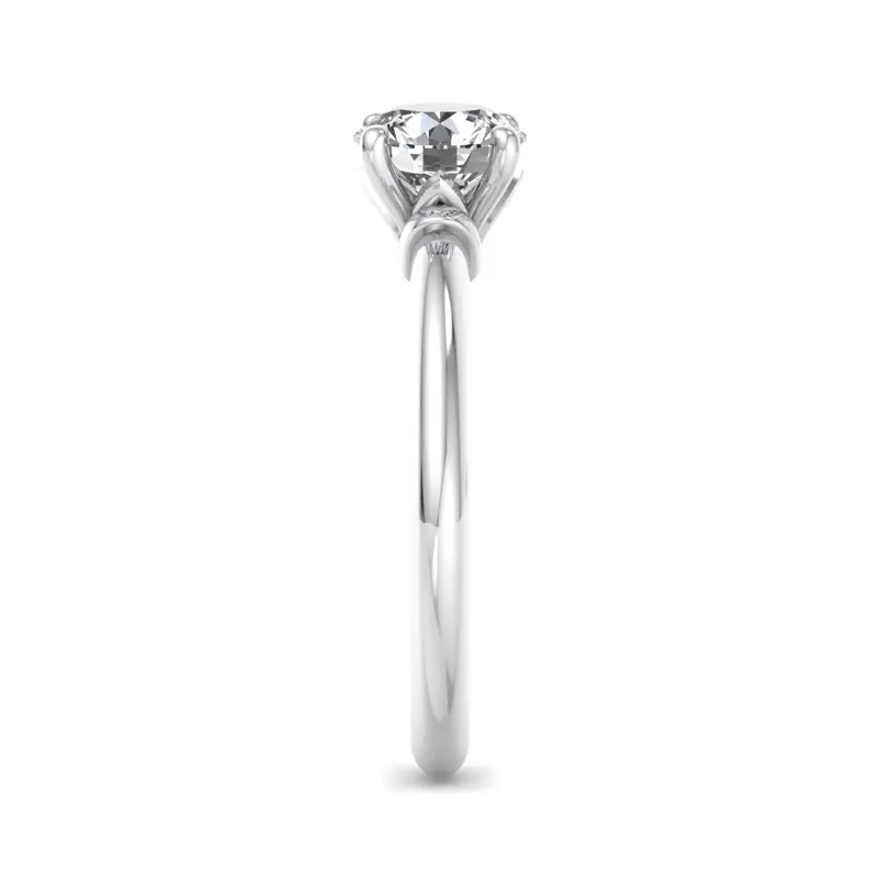 Platinum Julia Solitaire Engagement Ring
