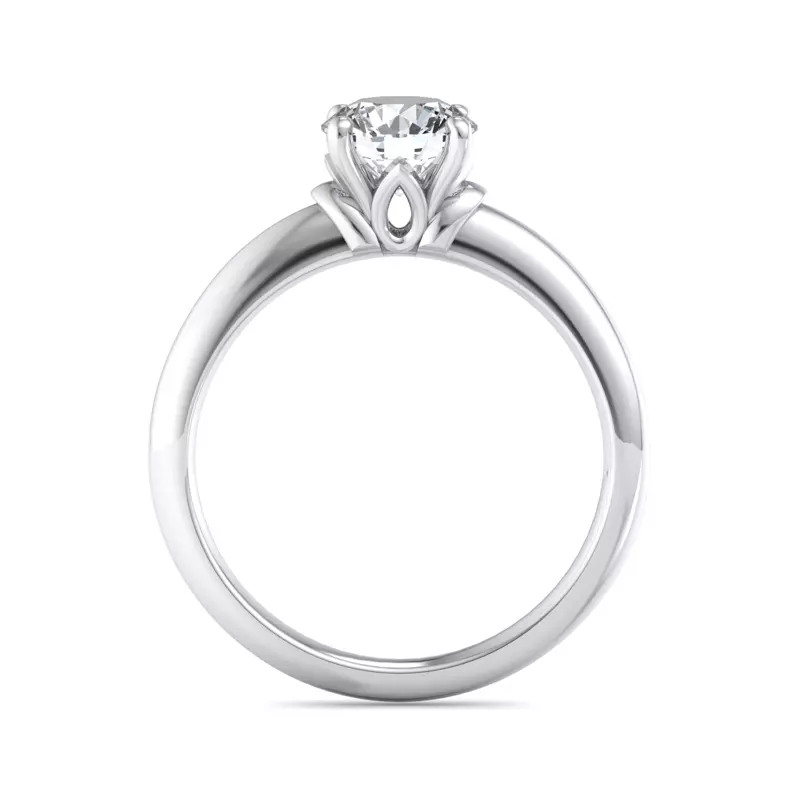 Platinum Julia Solitaire Engagement Ring