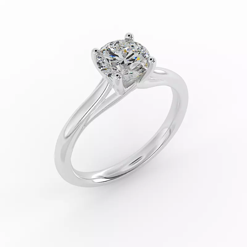 Platinum Mackenzie Solitaire Engagement Ring