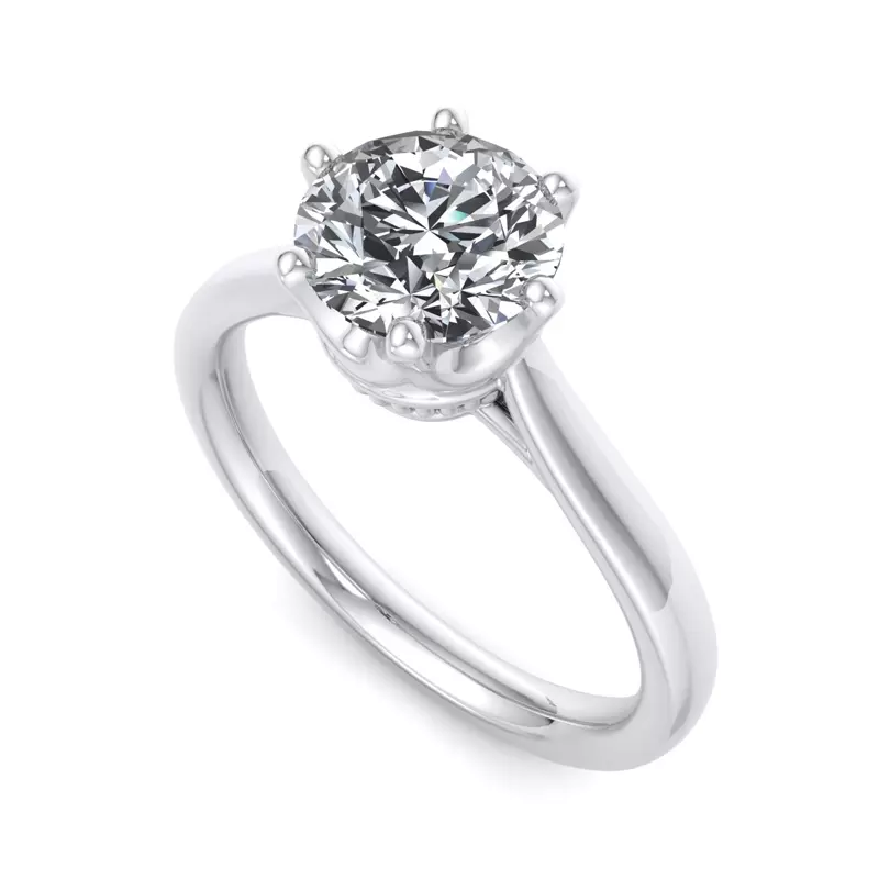 Platinum Isabelle Royal Solitaire Engagement Ring