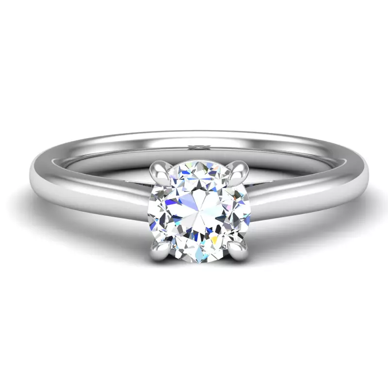 Platinum Mary Solitaire Engagement Ring