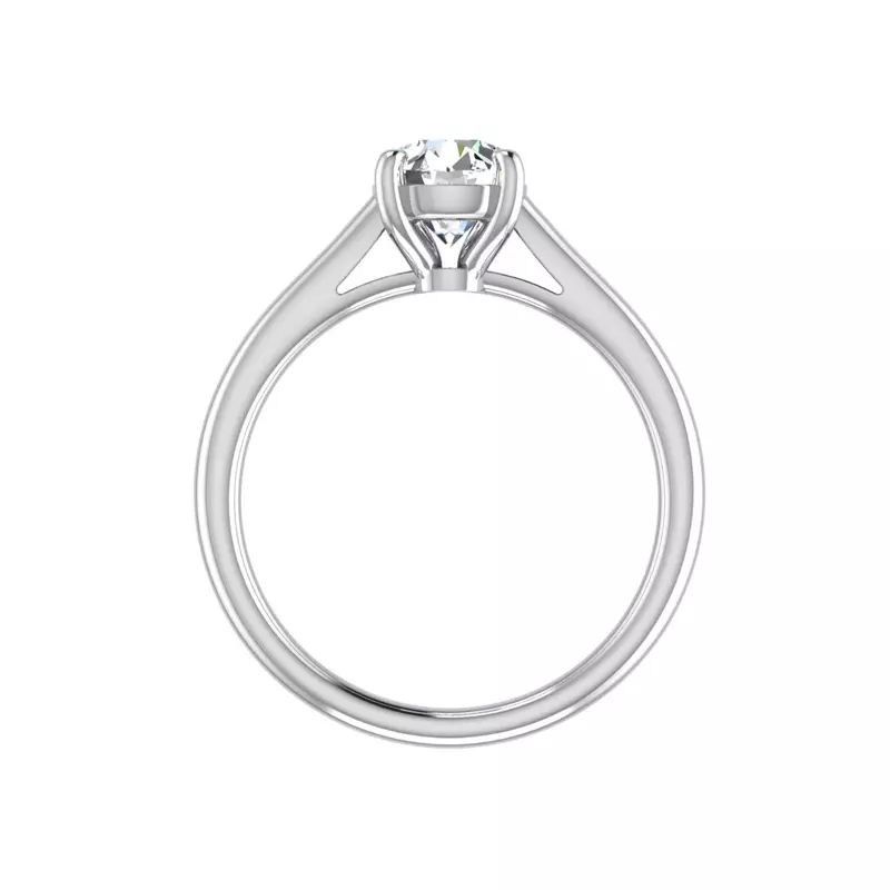Platinum Mary Solitaire Engagement Ring