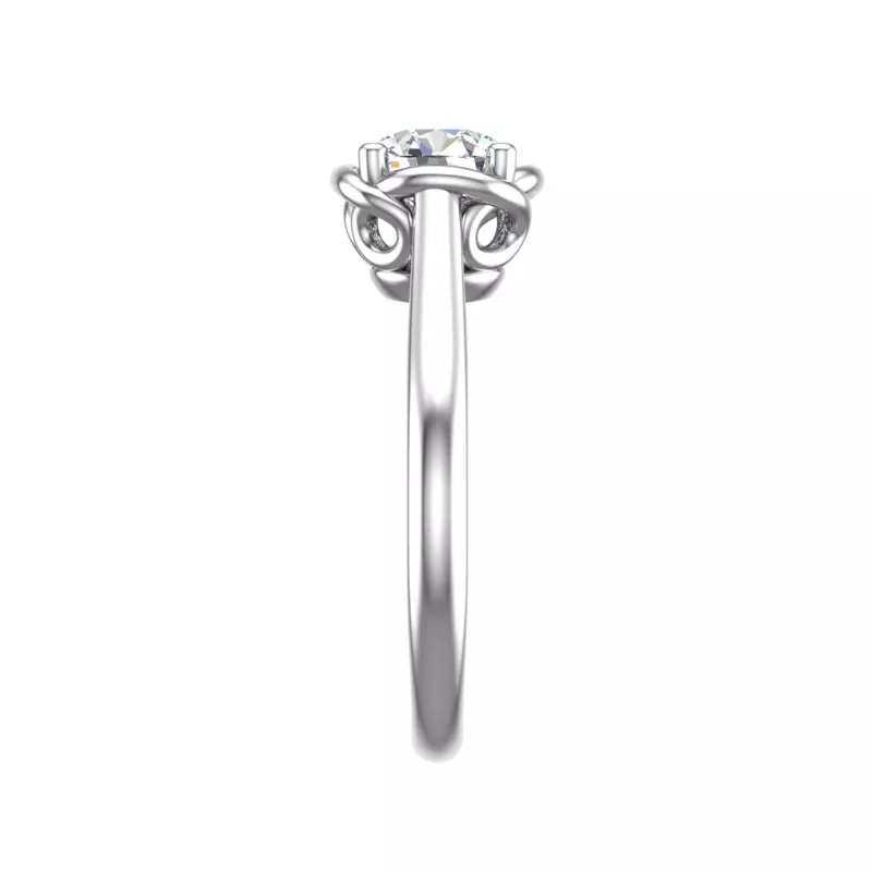 Platinum Eden Solitaire Engagement Ring