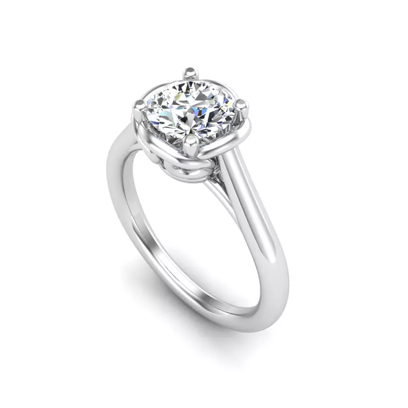 Platinum Eden Solitaire Engagement Ring
