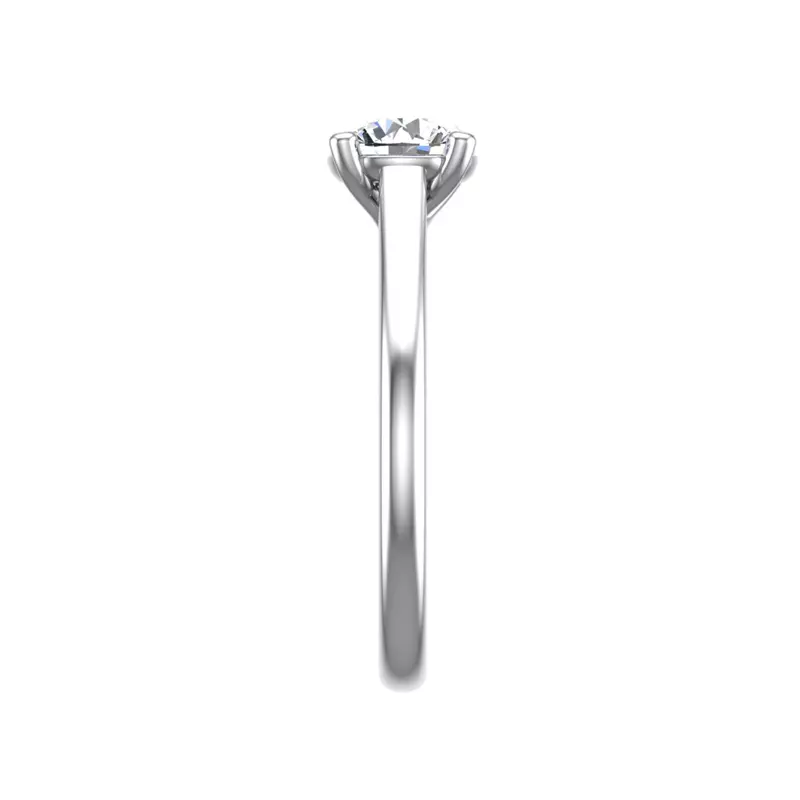 Platinum Isla Trellis Style Engagement Ring