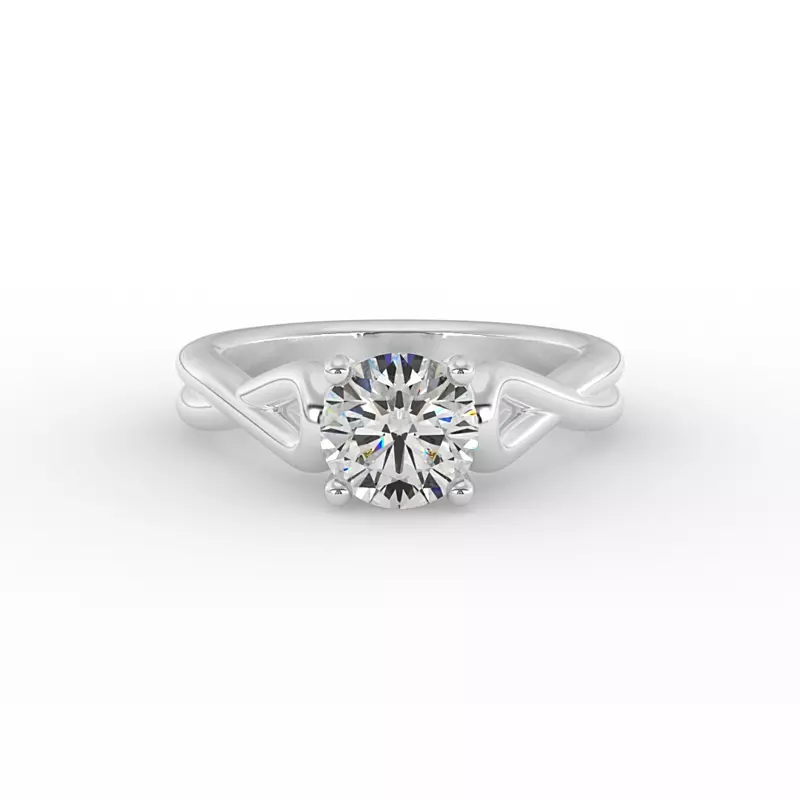 Platinum Ayla Solitaire Engagement Ring